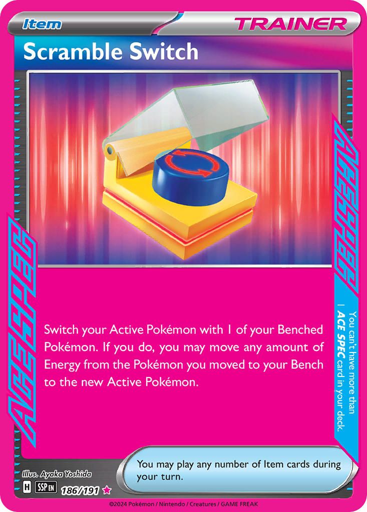 Scramble Switch 186/191 - POKEMON SCARLET & VIOLET: SURGING SPARKS