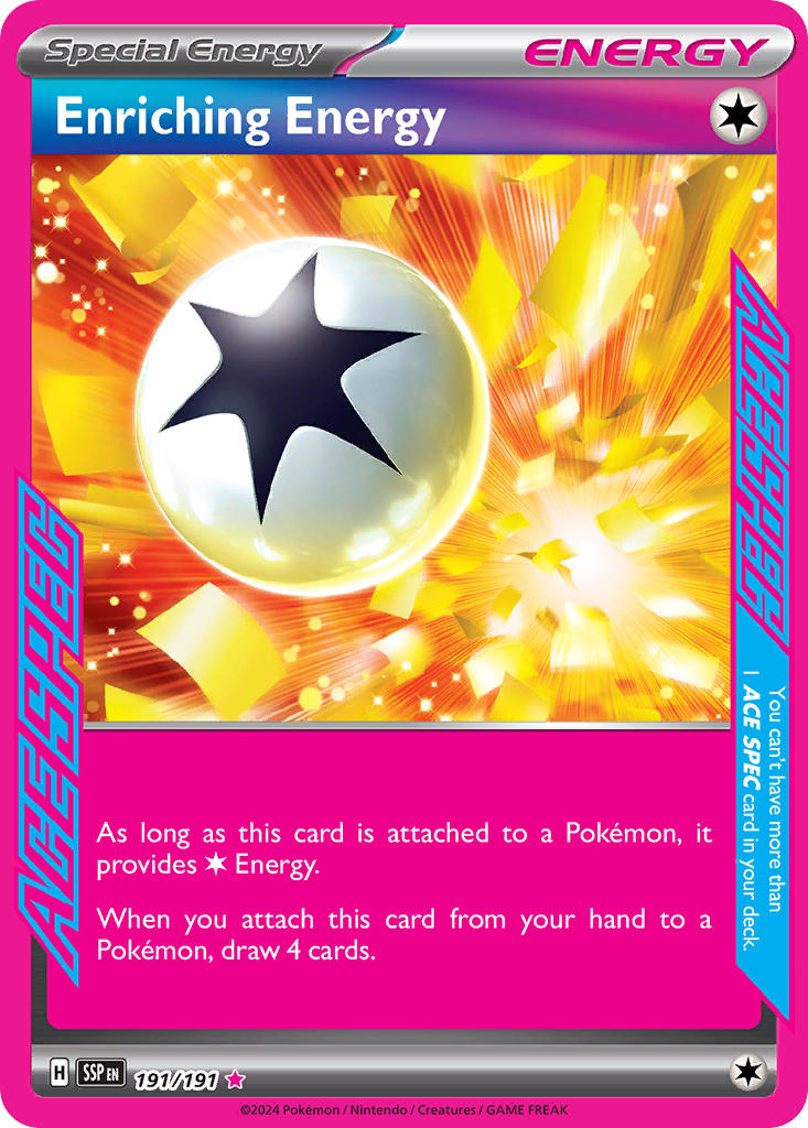 Enriching Energy 191/191 - POKEMON SCARLET & VIOLET: SURGING SPARKS