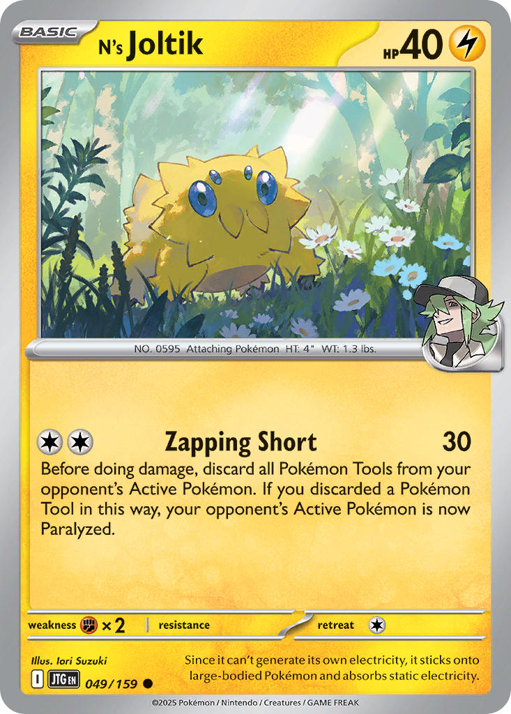 N's Joltik 049/159 - POKEMON SCARLET & VIOLET: JOURNEY TOGETHER