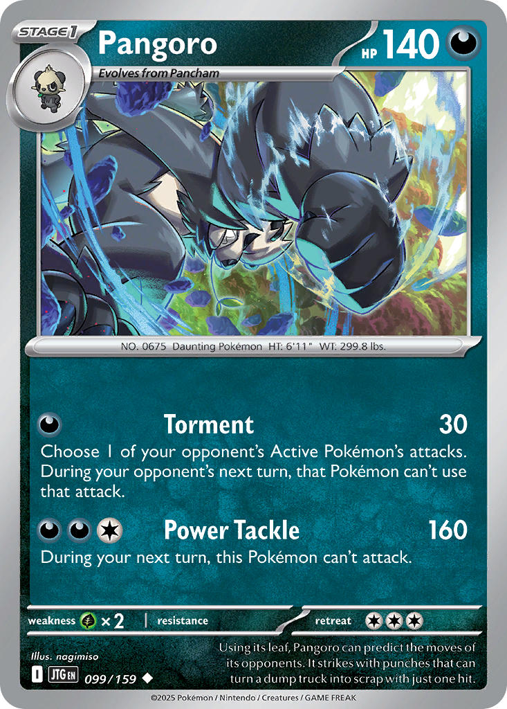 Pangoro 099/159 - POKEMON SCARLET & VIOLET: JOURNEY TOGETHER