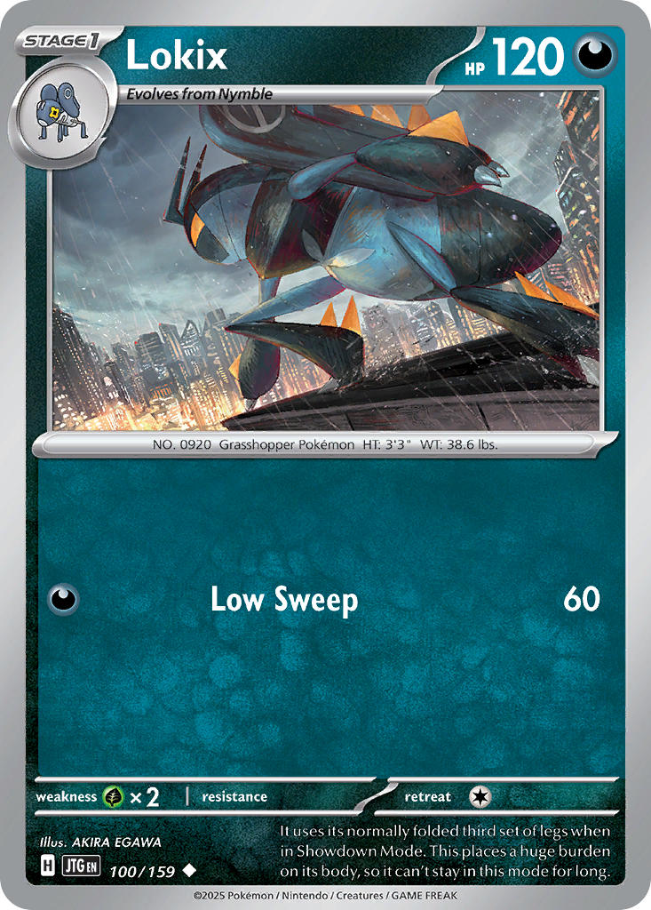 Lokix 100/159 - POKEMON SCARLET & VIOLET: JOURNEY TOGETHER