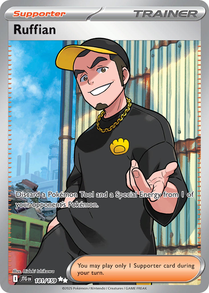 Ruffian 181/159 - POKEMON SCARLET & VIOLET: JOURNEY TOGETHER - Pokemon Single Card