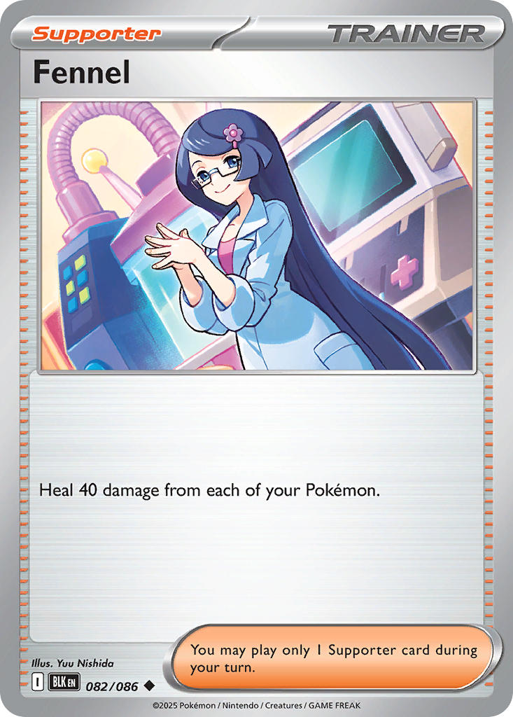 Fennel 082/086 - POKEMON SCARLET & VIOLET: BLACK BOLT