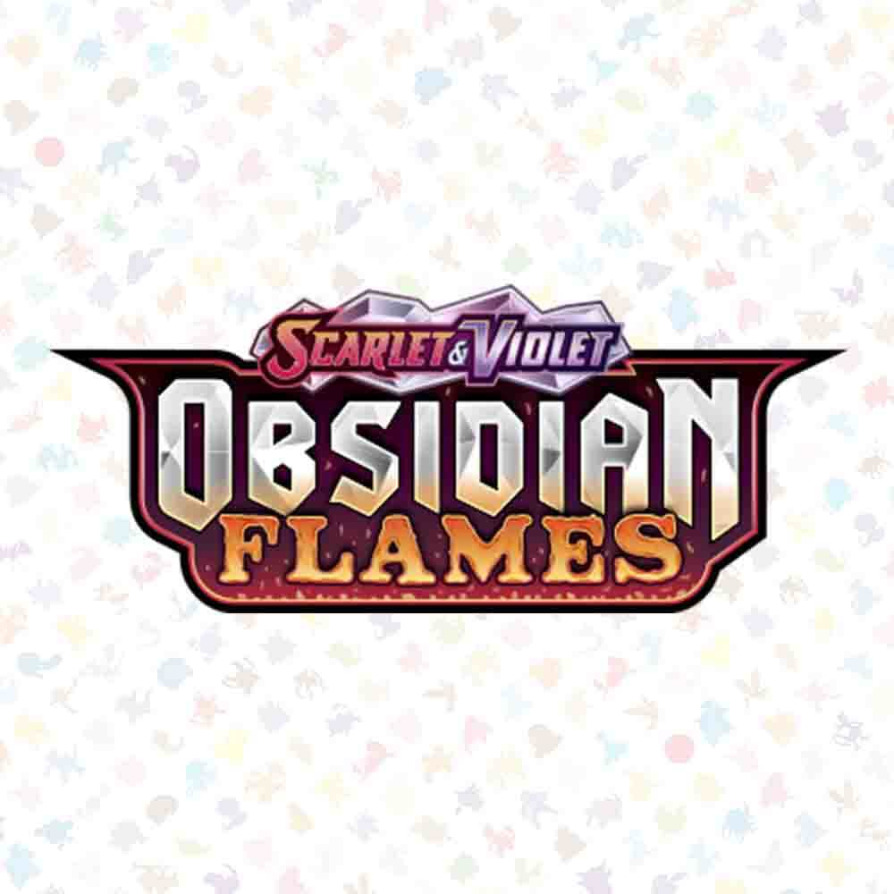 Pokemon TCG - Scarlet & Violet: Obsidian Flames logo