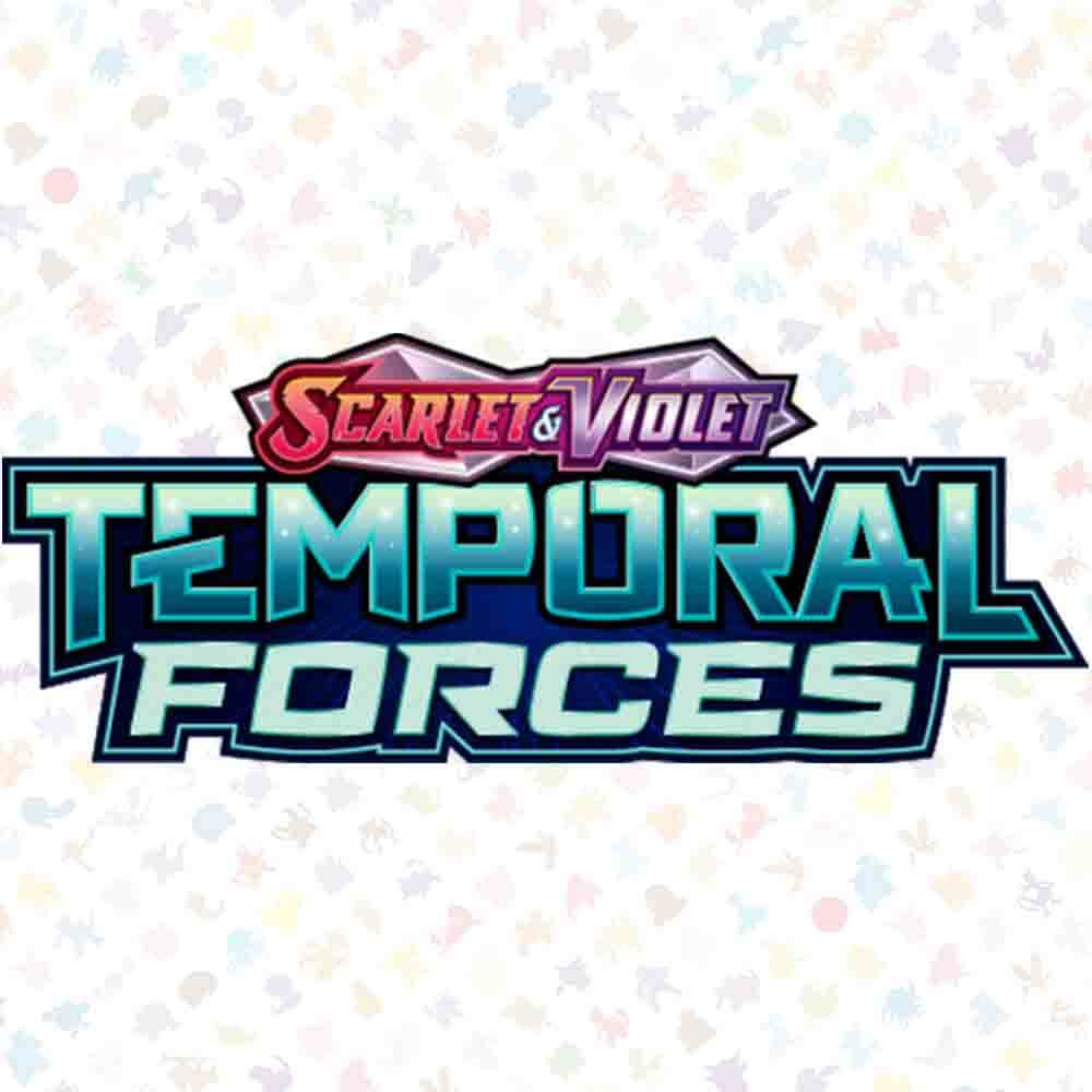 Pokemon TCG - Scarlet & Violet: Temporal Forces logo