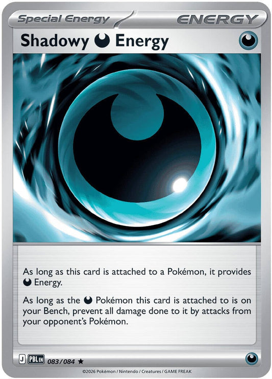 Shadowy Darkness Energy 083/084 - POKEMON MEGA EVOLUTION: PITCH BLACK - Pokemon Single Card