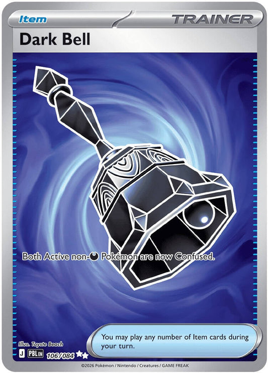 Dark Bell 106/084 - POKEMON MEGA EVOLUTION: PITCH BLACK - Pokemon Single Card