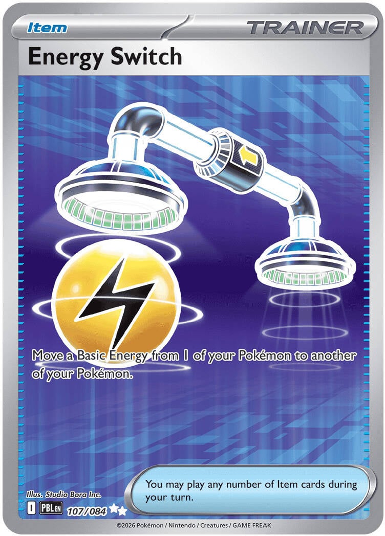 Energy Switch 107/084 - POKEMON MEGA EVOLUTION: PITCH BLACK - Pokemon Single Card