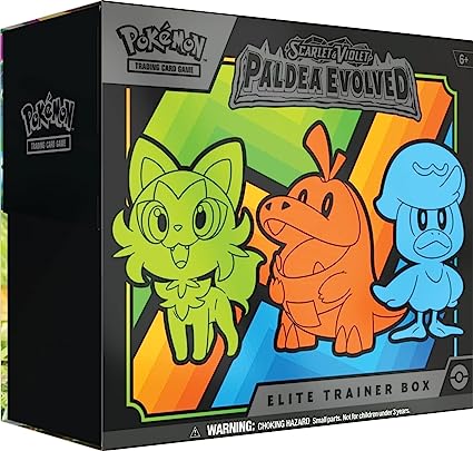 Pokemon Scarlet & Violet 2: Paldea Evolved Elite Trainer Box