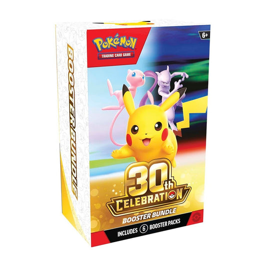 PRE-ORDER Pokémon TCG: 30th Celebration Booster Bundle (6 Packs) (Release date: October 2nd, 2026)