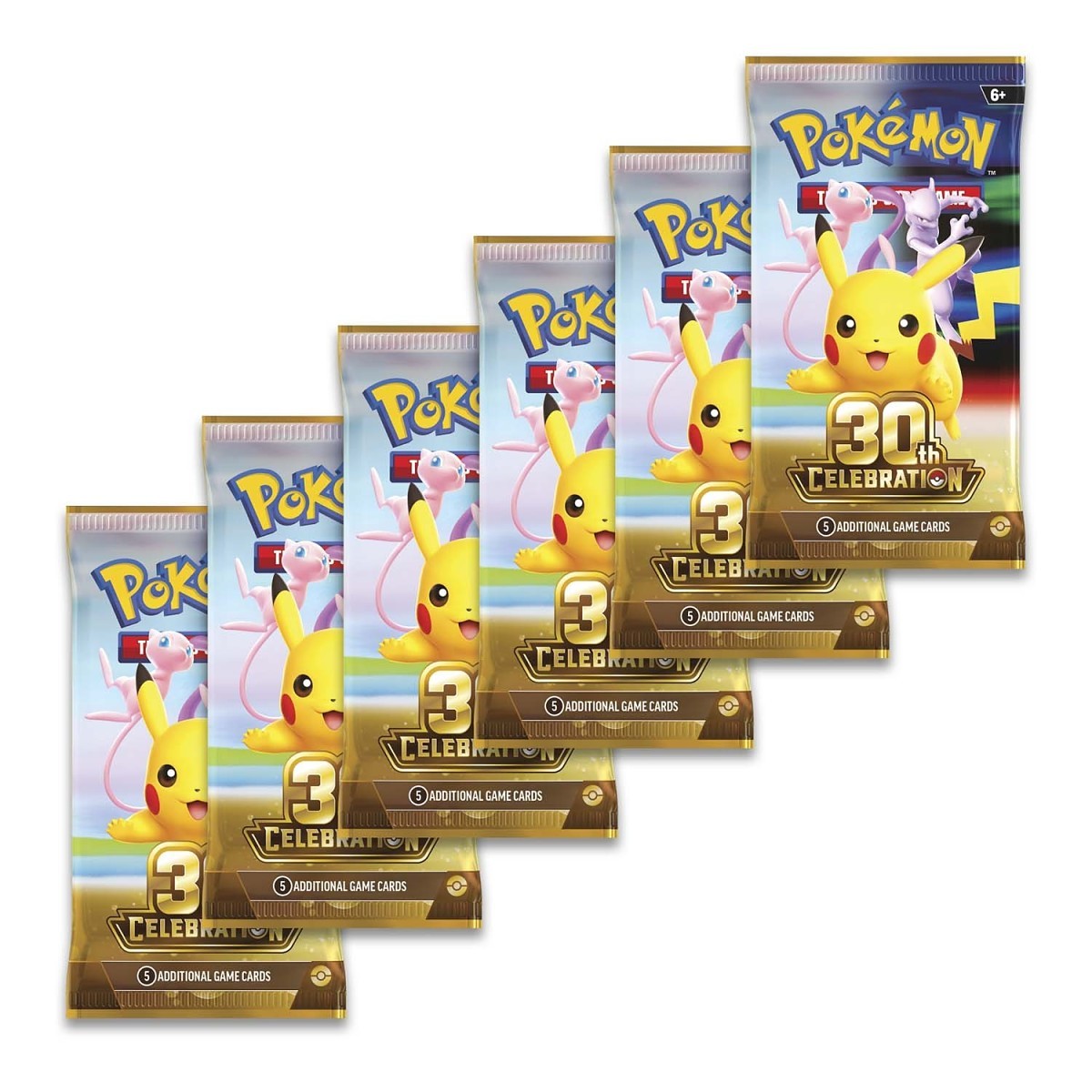 PRE-ORDER Pokémon TCG: 30th Celebration Booster Bundle (6 Packs) (Release date: October 2nd, 2026)