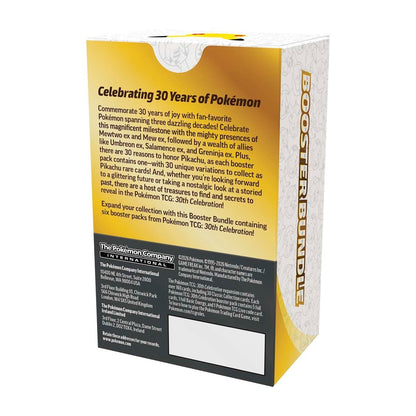 PRE-ORDER Pokémon TCG: 30th Celebration Booster Bundle (6 Packs) (Release date: October 2nd, 2026)