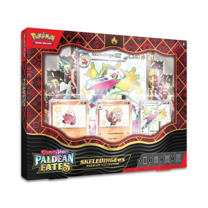 Pokemon Paldean Fates Premium Collection - ALL 3 VARIANTS (Quaquaval, Skeledirge, Meowscarada)