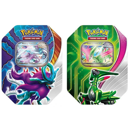 Pokemon Paradox Clash Tin - BOTH VARIANTS - Walking Wake & Iron Leaves