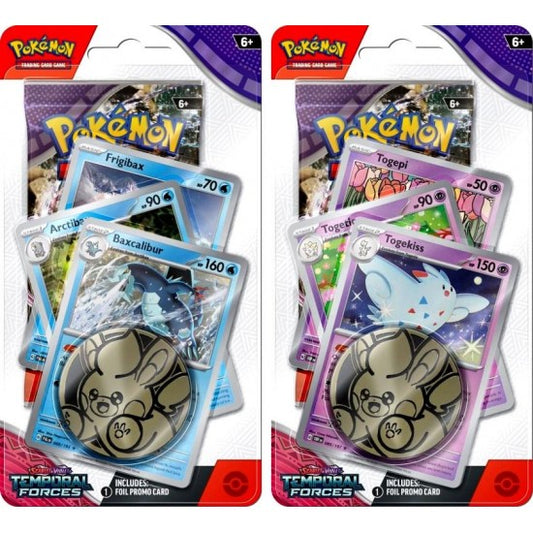 Pokemon Scarlet & Violet 5: Temporal Forces Premium Checklane Blister