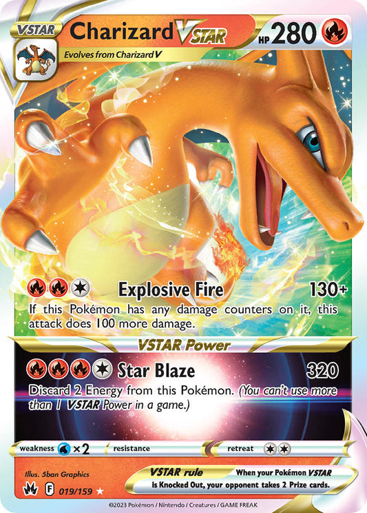 Charizard VSTAR 019/159 - POKEMON SWORD & SHIELD: CROWN ZENITH