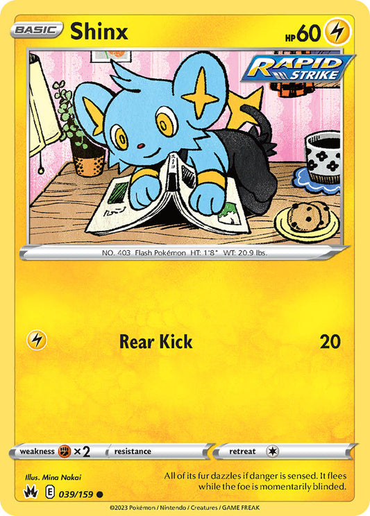 Shinx 039/159 - POKEMON SWORD & SHIELD: CROWN ZENITH