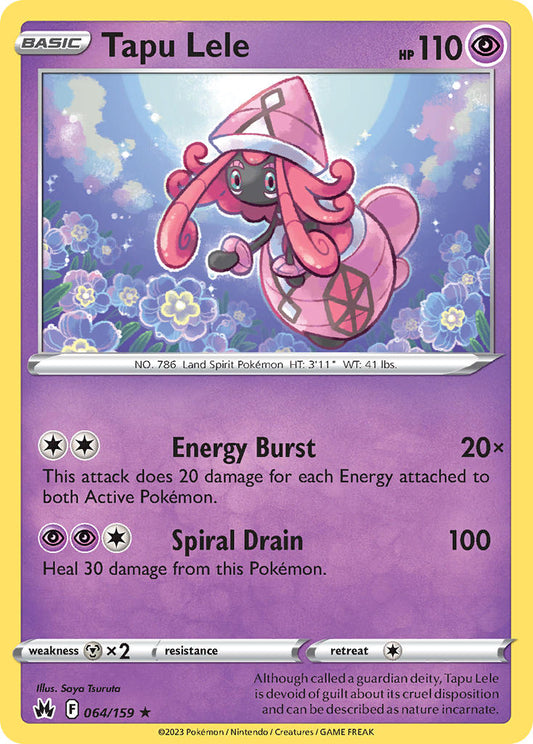 Tapu Lele 064/159 - POKEMON SWORD & SHIELD: CROWN ZENITH