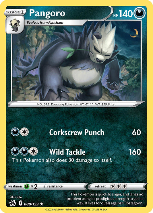 Pangoro 080/159 - POKEMON SWORD & SHIELD: CROWN ZENITH