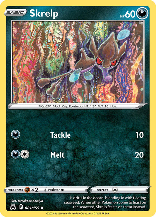 Skrelp 081/159 - POKEMON SWORD & SHIELD: CROWN ZENITH