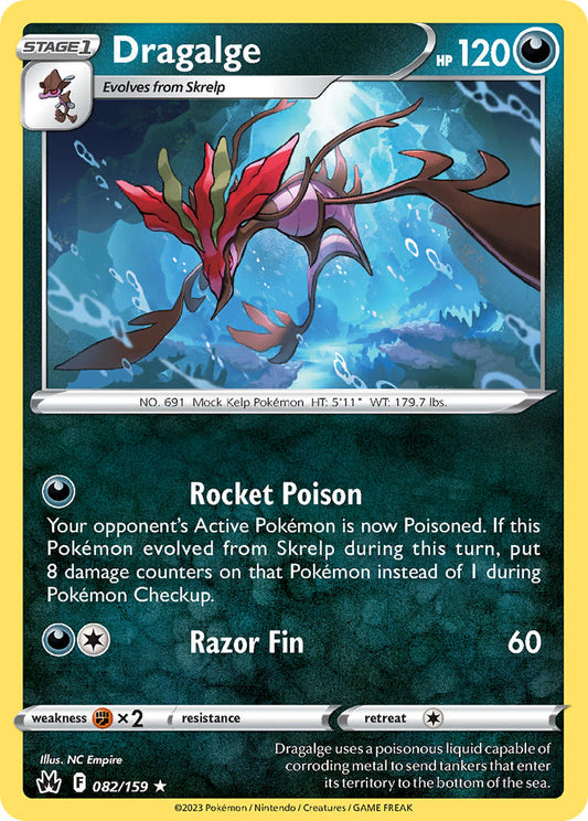 Dragalge 082/159 - POKEMON SWORD & SHIELD: CROWN ZENITH