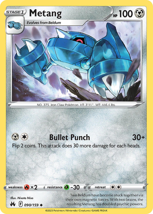 Metang 090/159 - POKEMON SWORD & SHIELD: CROWN ZENITH