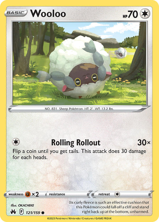 Wooloo 121/159 - POKEMON SWORD & SHIELD: CROWN ZENITH
