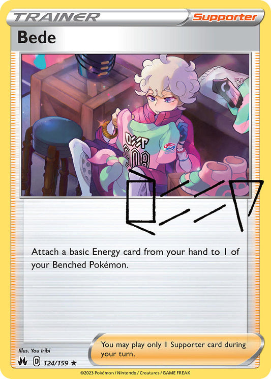 Bede 124/159 - POKEMON SWORD & SHIELD: CROWN ZENITH
