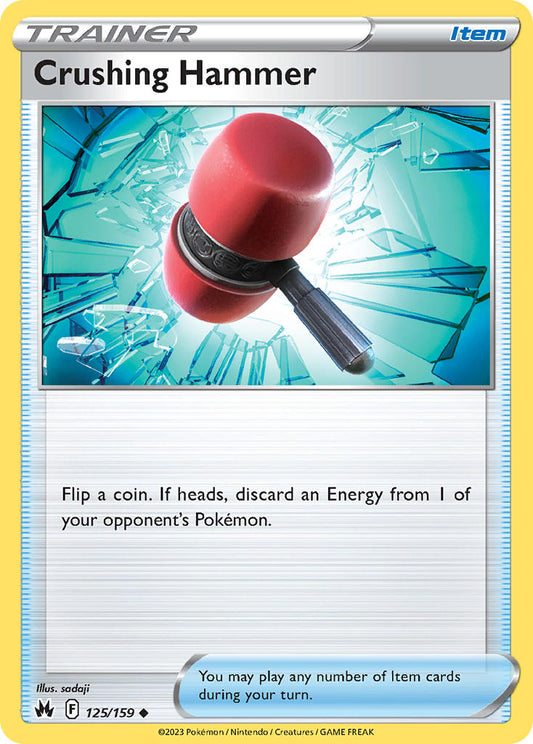 Crushing Hammer 125/159 - POKEMON SWORD & SHIELD: CROWN ZENITH
