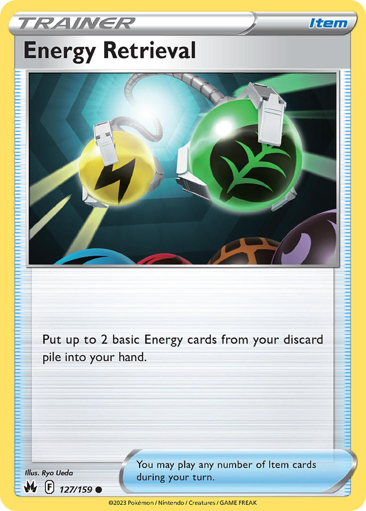 Energy Retrieval 127/159 - POKEMON SWORD & SHIELD: CROWN ZENITH