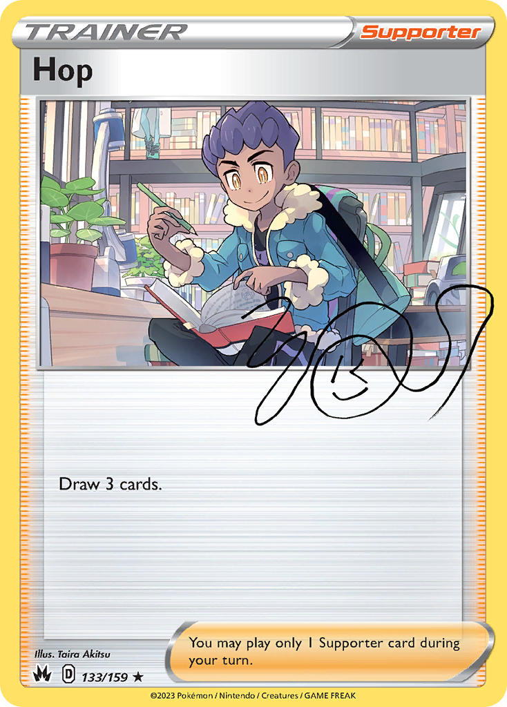 Hop 133/159 - POKEMON SWORD & SHIELD: CROWN ZENITH