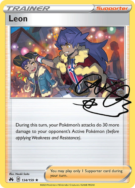 Leon 134/159 - POKEMON SWORD & SHIELD: CROWN ZENITH