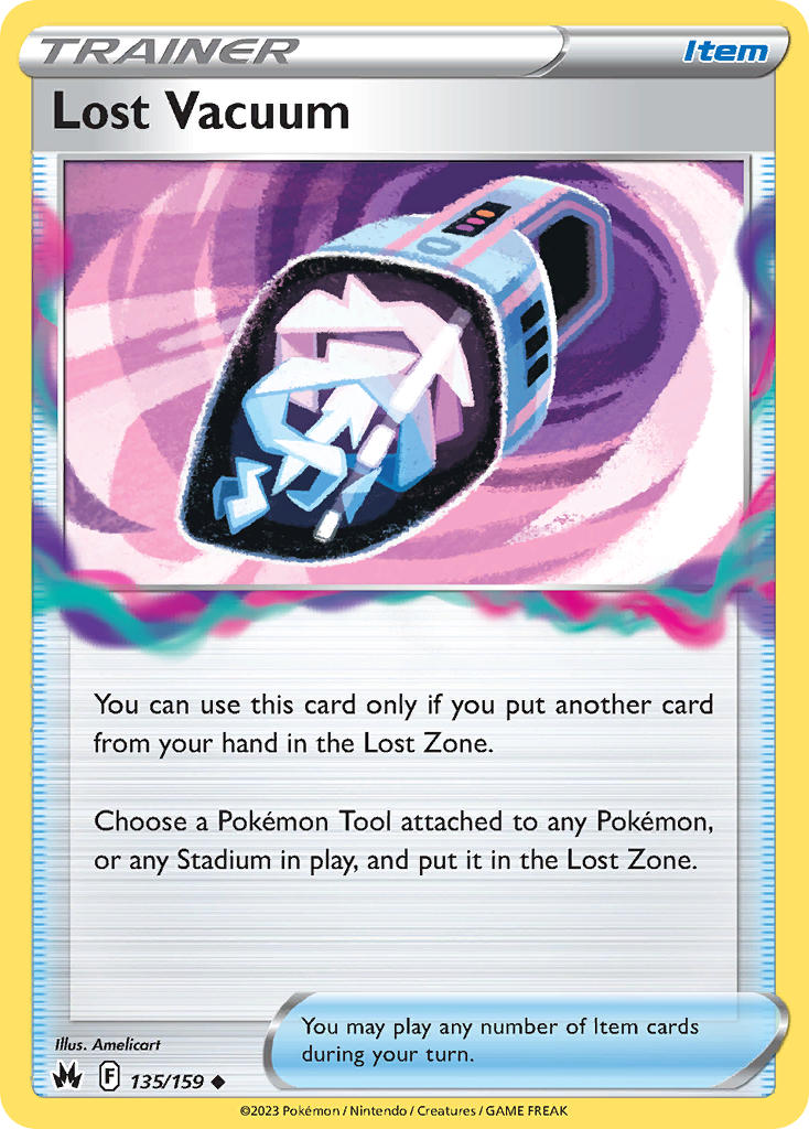 Lost Vacuum 135/159 - POKEMON SWORD & SHIELD: CROWN ZENITH