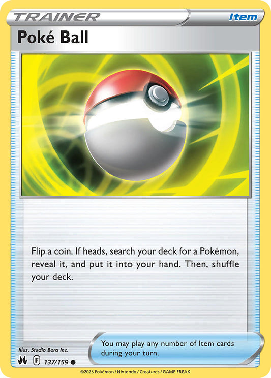 Poké Ball 137/159 - POKEMON SWORD & SHIELD: CROWN ZENITH