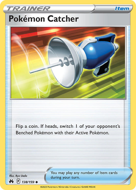 Pokémon Catcher 138/159 - POKEMON SWORD & SHIELD: CROWN ZENITH