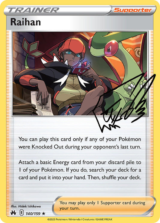 Raihan 140/159 - POKEMON SWORD & SHIELD: CROWN ZENITH