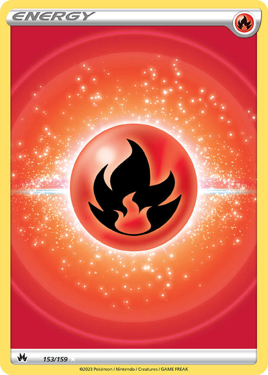 Fire Energy 153/159 - POKEMON SWORD & SHIELD: CROWN ZENITH