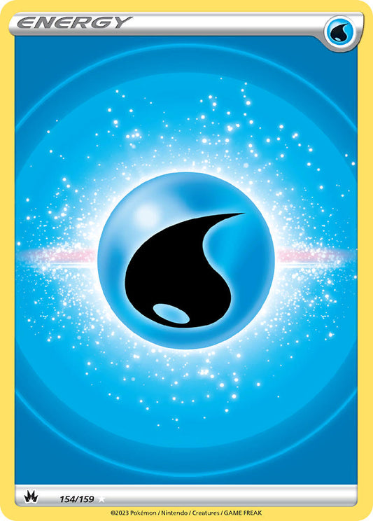 Water Energy 154/159 - POKEMON SWORD & SHIELD: CROWN ZENITH