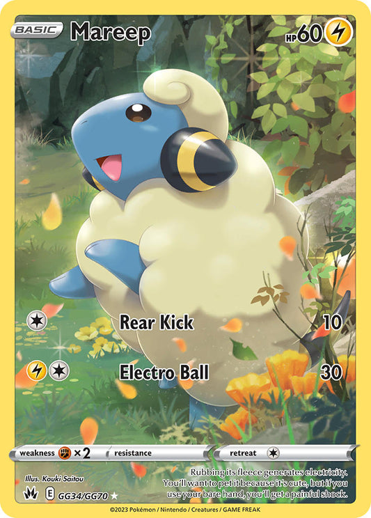 Mareep GG34/GG70 - POKEMON SWORD & SHIELD: CROWN ZENITH | GALARIAN GALLERY