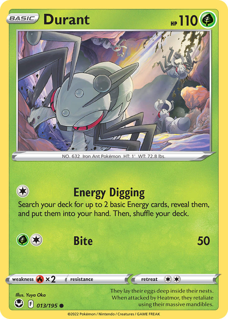 Durant 013/195 - POKEMON SWORD & SHIELD: SILVER TEMPEST
