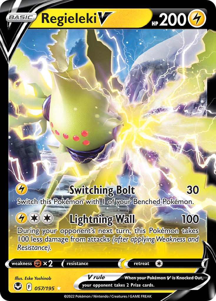 Regieleki V 057/195 - POKEMON SWORD & SHIELD: SILVER TEMPEST