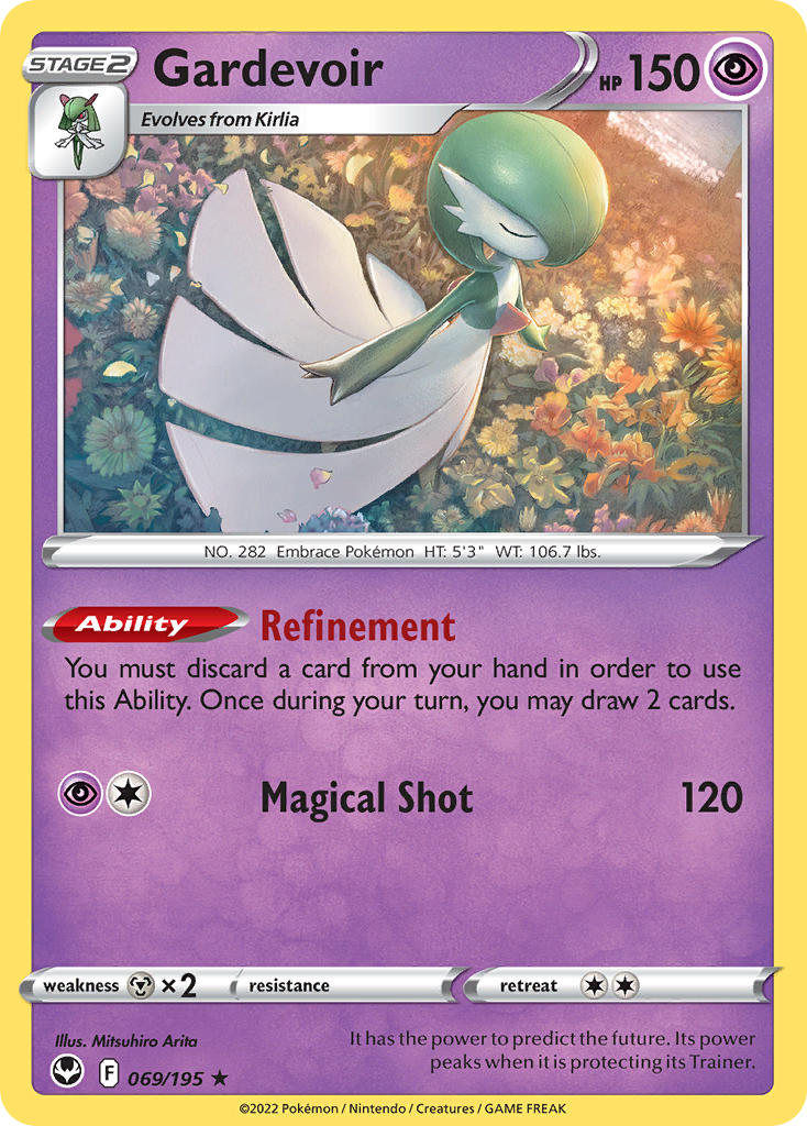 Gardevoir 069/195 - POKEMON SWORD & SHIELD: SILVER TEMPEST