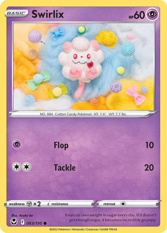 Swirlix 083/195 - POKEMON SWORD & SHIELD: SILVER TEMPEST