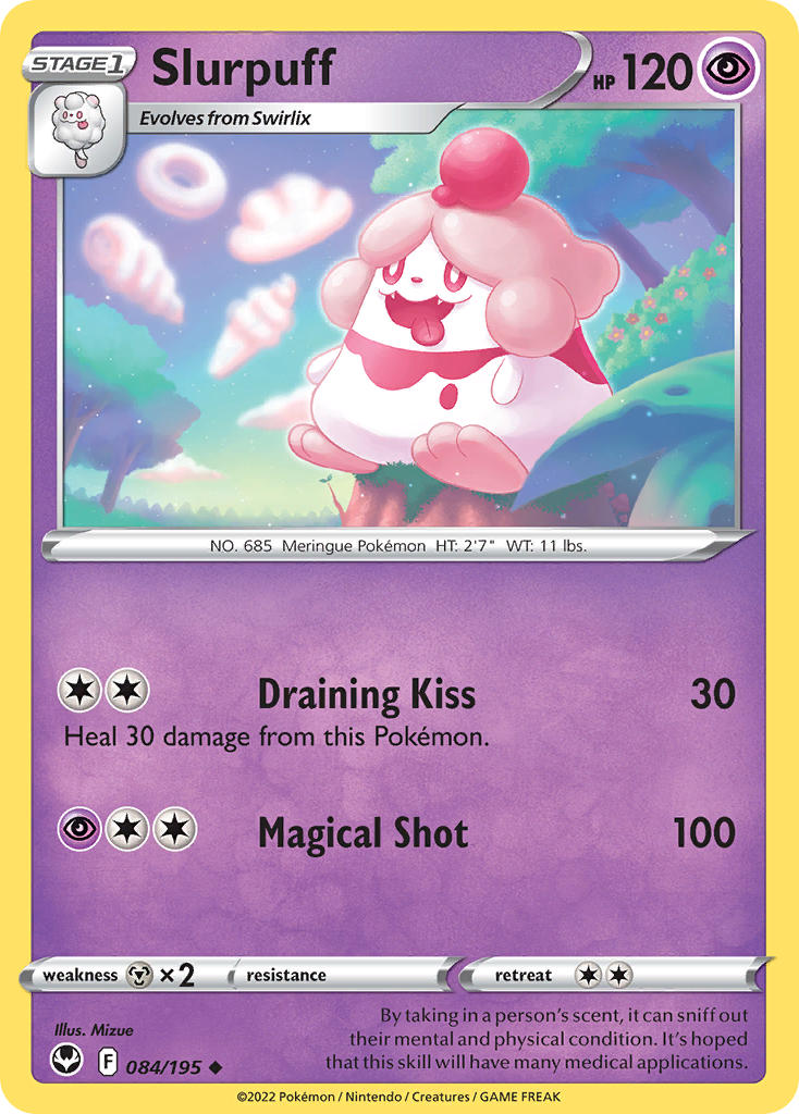 Slurpuff 084/195 - POKEMON SWORD & SHIELD: SILVER TEMPEST