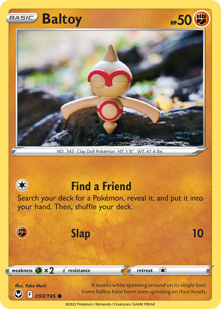 Baltoy 093/195 - POKEMON SWORD & SHIELD: SILVER TEMPEST