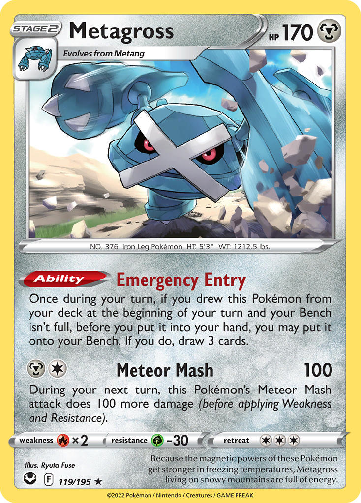 Metagross 119/195 - POKEMON SWORD & SHIELD: SILVER TEMPEST