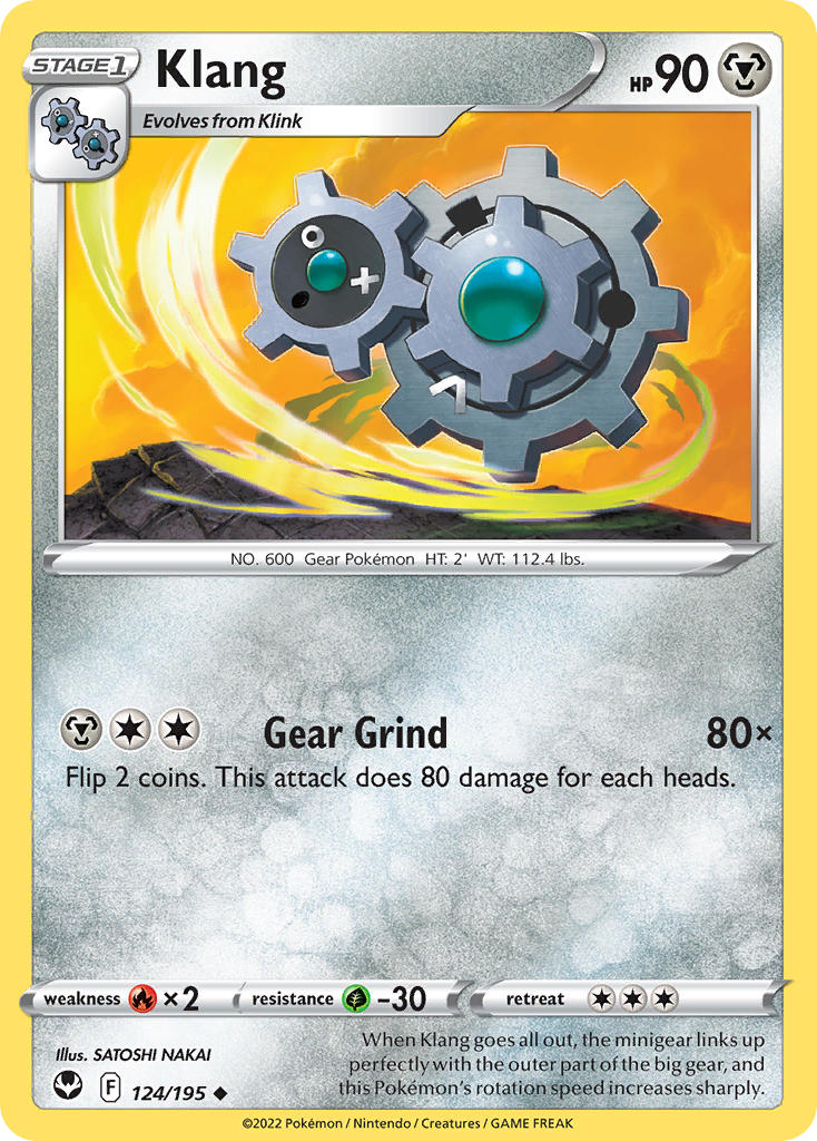 Klang 124/195 - POKEMON SWORD & SHIELD: SILVER TEMPEST