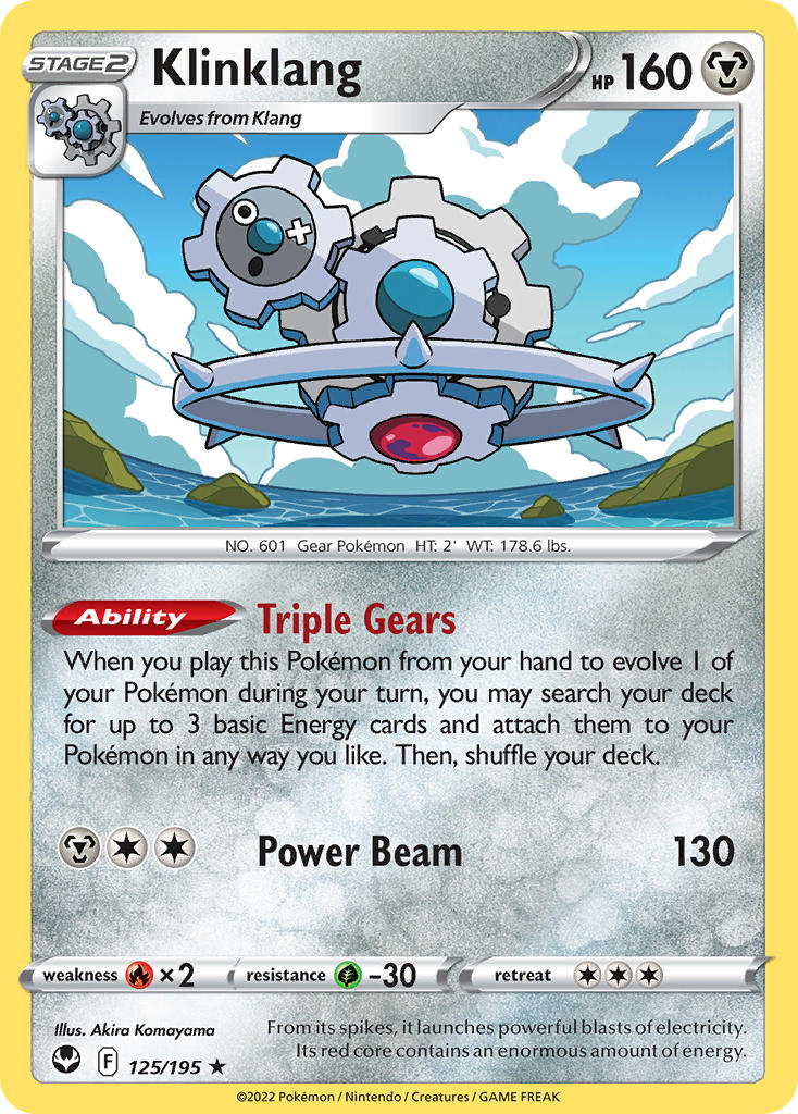 Klinklang 125/195 - POKEMON SWORD & SHIELD: SILVER TEMPEST