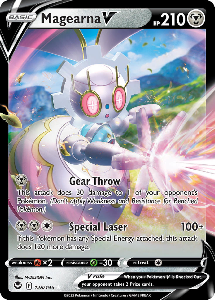 Magearna V 128/195 - POKEMON SWORD & SHIELD: SILVER TEMPEST