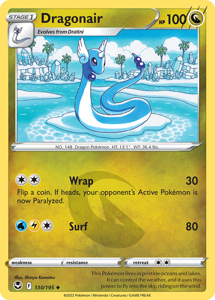 Dragonair 130/195 - POKEMON SWORD & SHIELD: SILVER TEMPEST